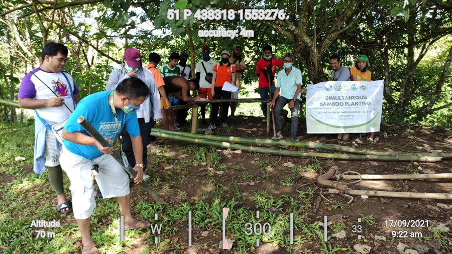 CENRO Calauag promotes Bamboo for Kabibihan Riverbanks